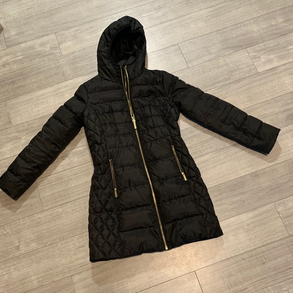 Michael kors longs black jacket
